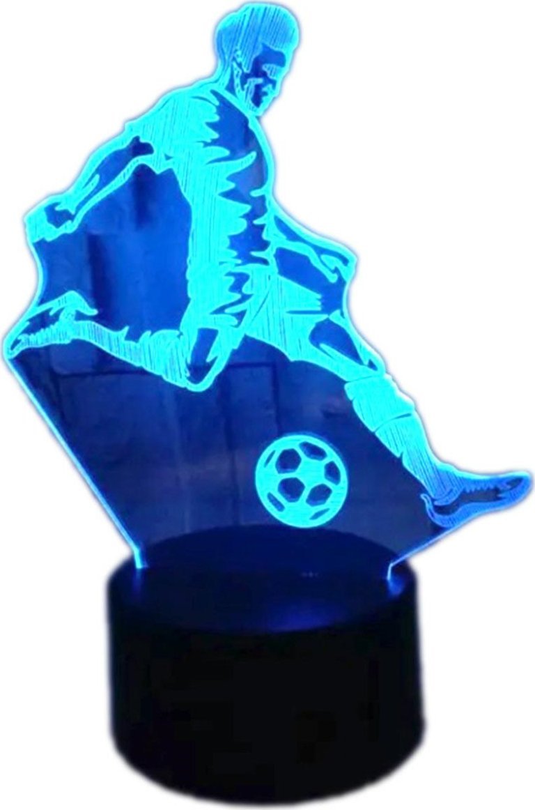 ATL ZD98K Lampka nocna piłkarz 3d led