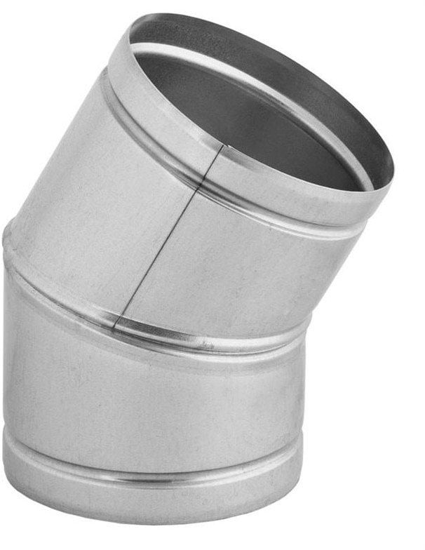 ELBOW KNS/30 D125 FOR HOT AIR DISTRIBUT