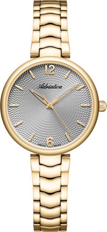Zegarek Adriatica Zegarek damski Adriatica A3790.1157Q złoty
