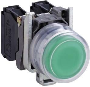 Schneider Electric Przycisk sterowniczy 22mm zielony z samopowrotem 1Z (XB4BP31)