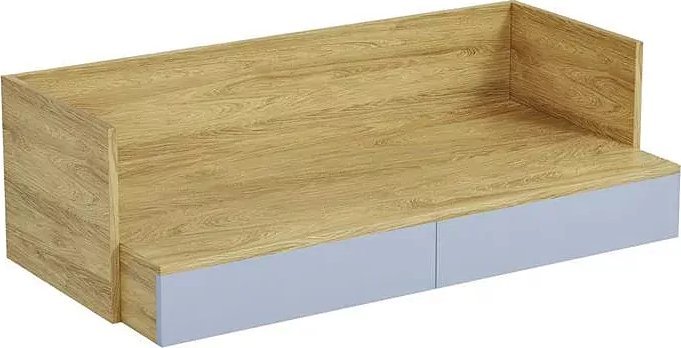 Elior Biurko modułowe hikora + niebieski horyzont - Horizonte 3X