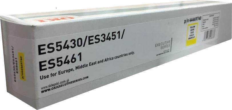 Toner OKI ES5430/5461/3451 Yellow Oryginał (44469740)