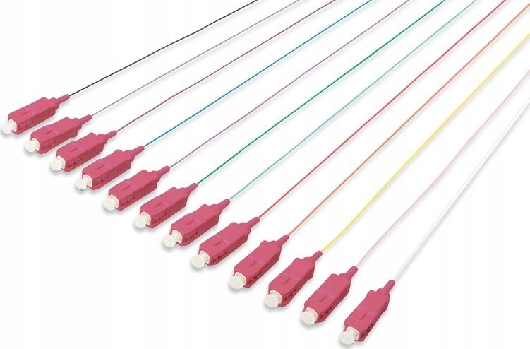 Digitus LWL Pigtail-Set, 12 Stk.SC OM4