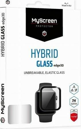 MyScreen Protector MS HybridGLASS Edge 3D Apple Watch 6 /Se 40mm czarny/black