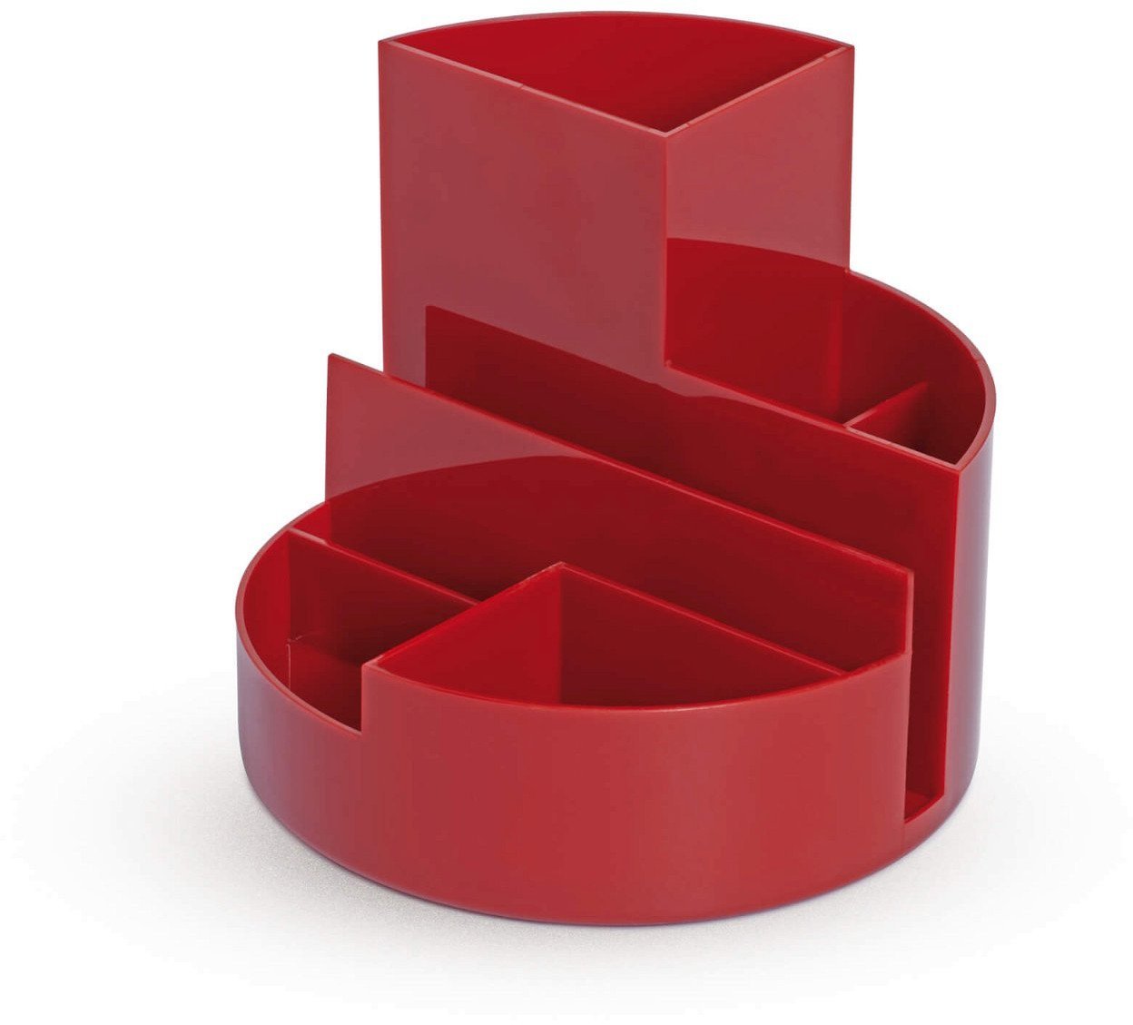 Maul MAUL okrągłe pudełko do recyklingu czerwony