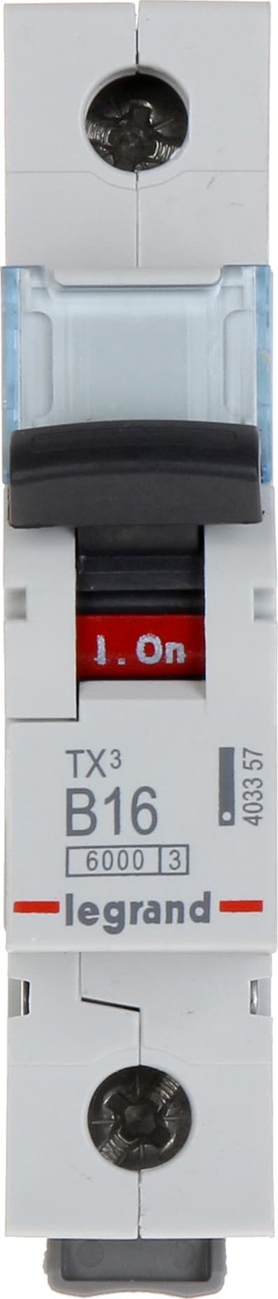 Legrand Wyłącznik nadprądowy Legrand 1P B 16A 6kA AC S301 605510/403357