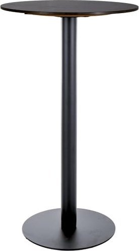 Signal Stół barowy okrągły BT-007 czarny fi 60 cm