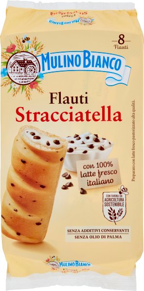 Ciastka z kremem Flauti Stracciatella 280g - Mulino Bianco