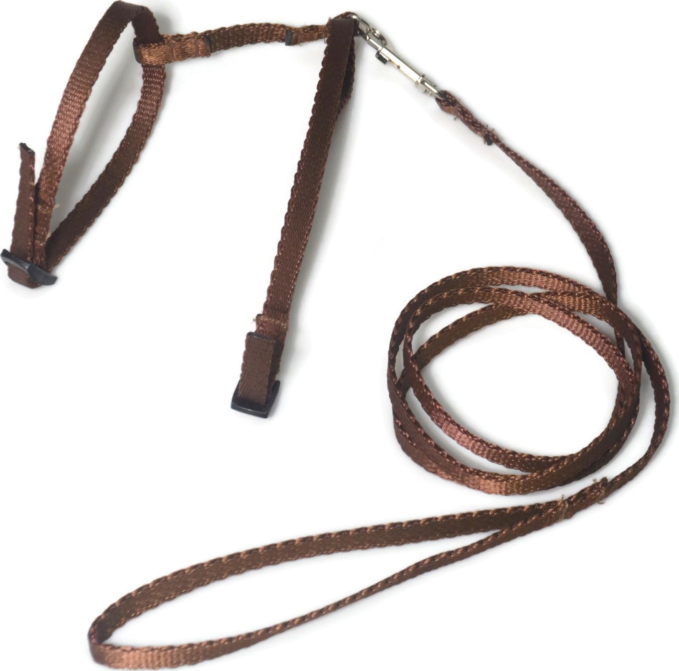 Alizoo Komplet dla kota, pasuje jak dla kociąt tak i dorosłemu. smycz szelki - ALIZOO