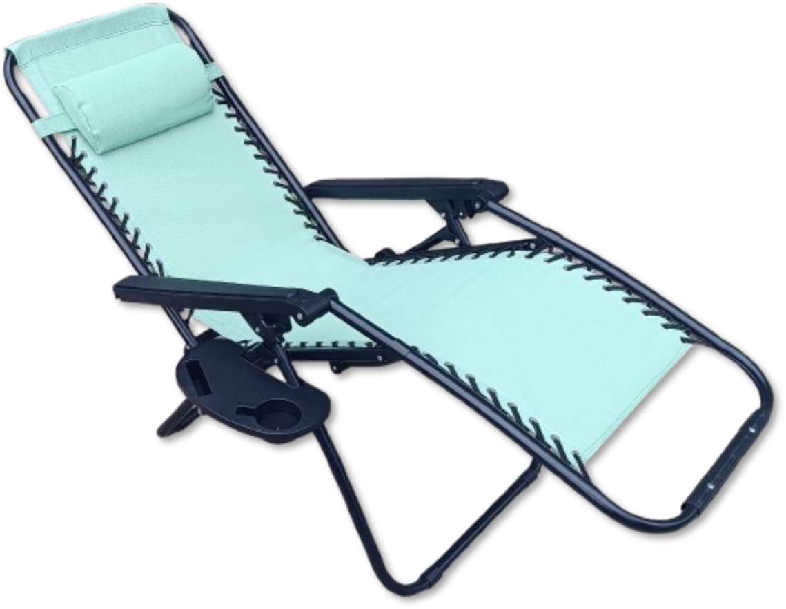 Wielopozycyjny składany Leżak ogrodowy Gravity - JUMI