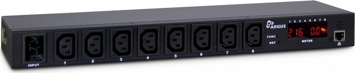 Inter-Tech Inter-Tech Argus SW-0816, power strip (black)