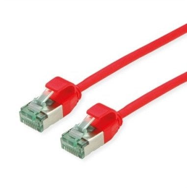 ROLINE RM U/FTP DataCenter Patch Cord Cat.6A (Class EA), wąski, czerwony, 5 m