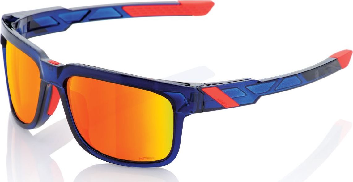 100% Okulary Type-S Anthem HiPER Red Multilayer Mirror Lens