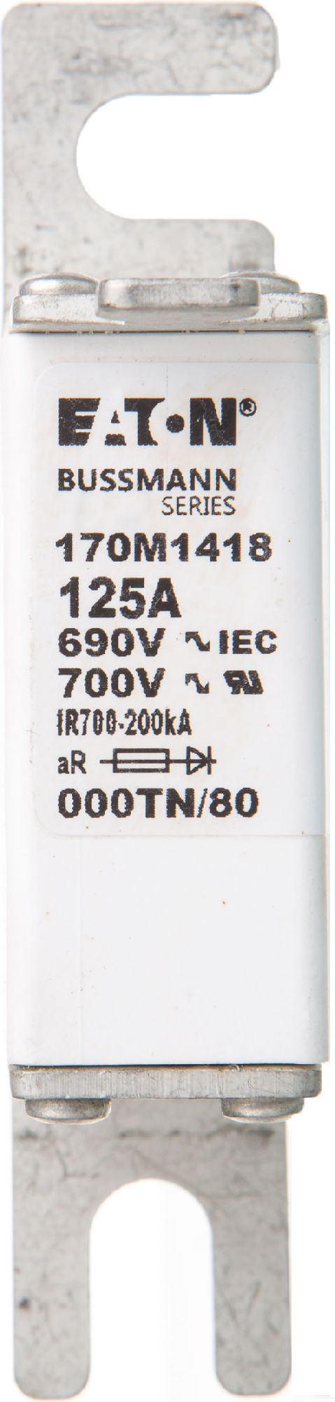 Eaton Wkładka bezpiecznikowa NH000 125A aR 690V (170M1418)