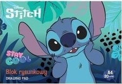 Blok rysunkowy A4/20K Stitch (10szt)