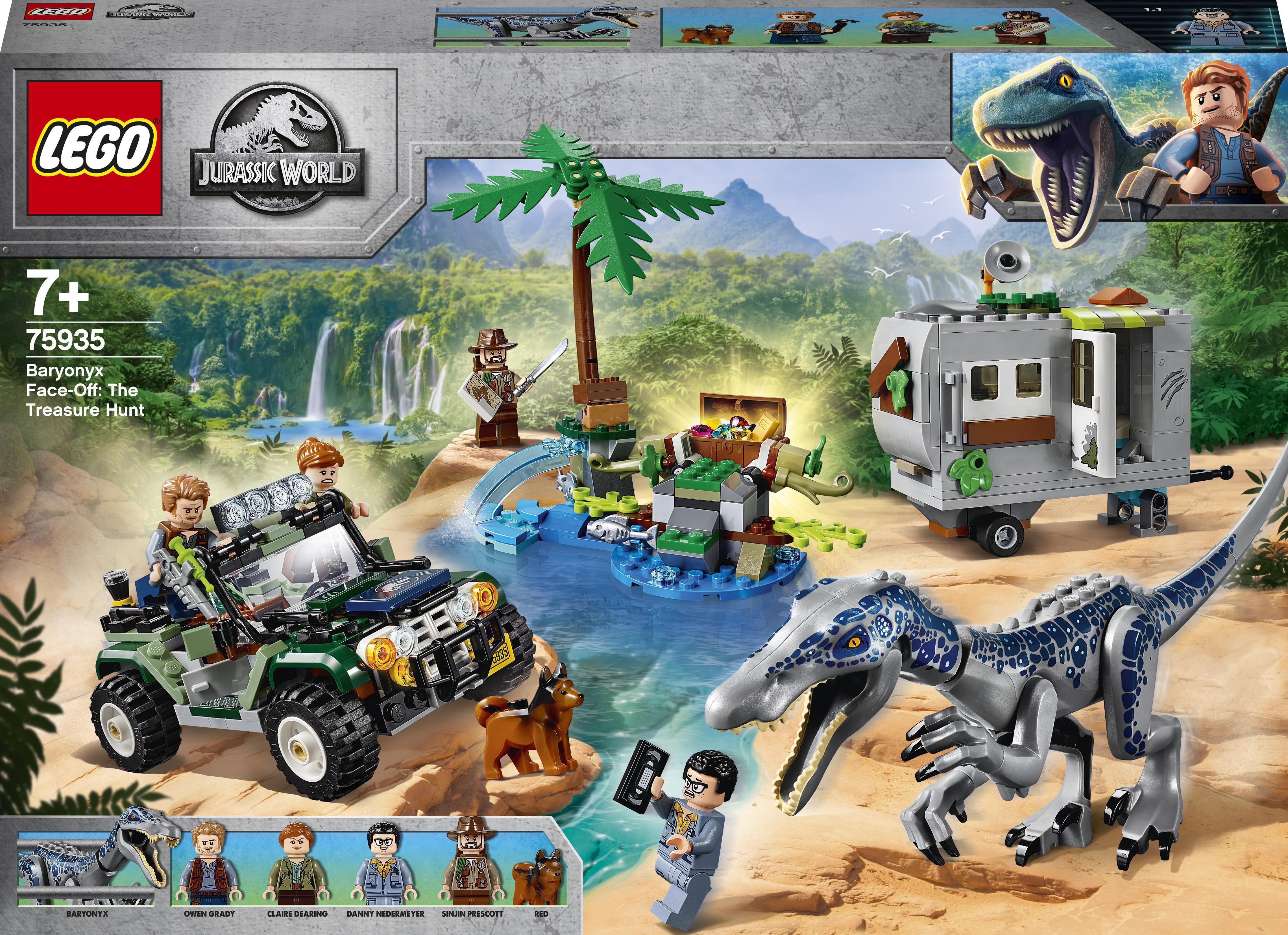 LEGO Jurassic World Starcie z barionyksem: poszukiwanie skarbów (75935)