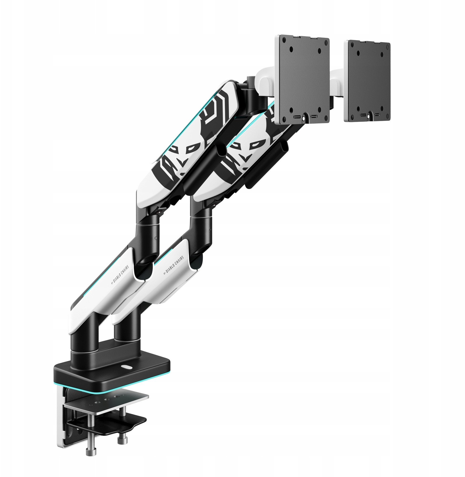 Diablo Chairs Uchwyt biurkowy na 2 monitory do 35" (1875)