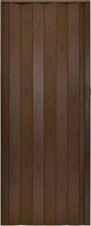 DWM DRZWI HARMONIJKOWE 001P WENGE MAT G - 100 CM