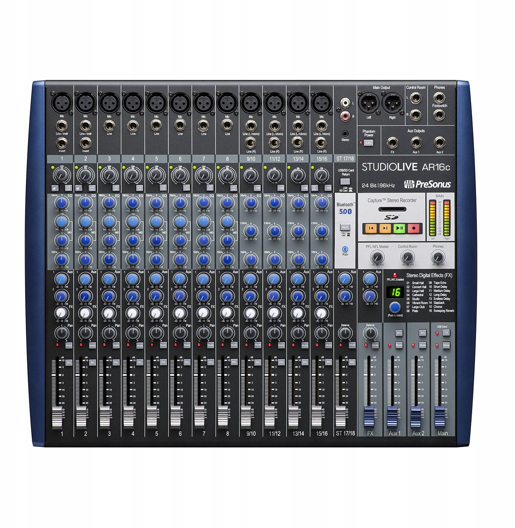 PreSonus StudioLive Mixer AR16c USB