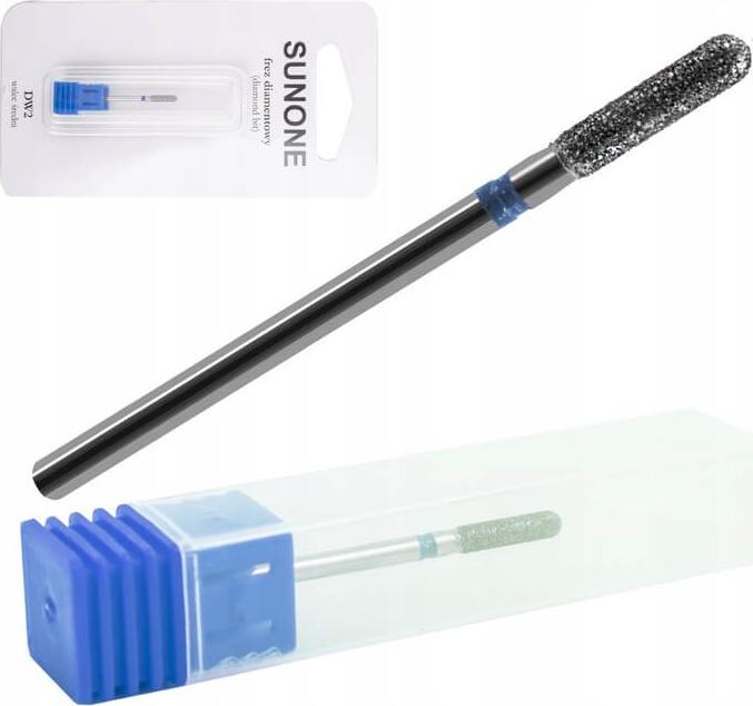 Sunone sunone frez diamentowy walec średni niebieski dw2 hybryda żel