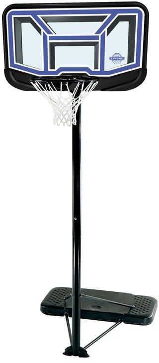 Lifetime Stojak do koszykówki Utah czarny (90114)