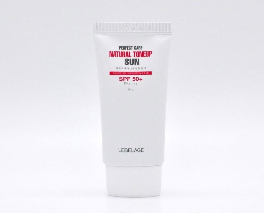 LEBELAGE Krem do twarzy SPF 50+ Perfect Care Natural Tone Up Sun