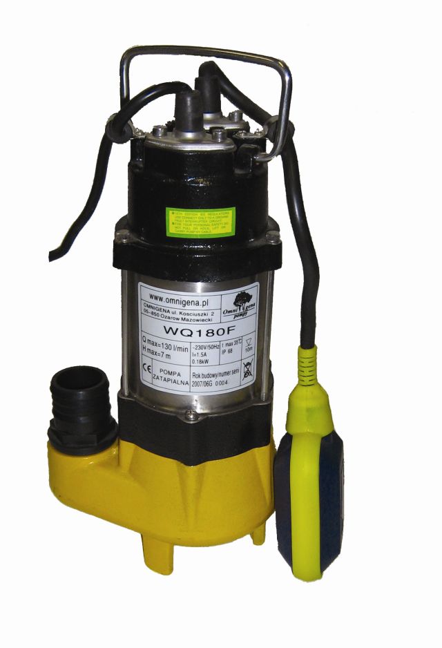 Omnigena Pompa ściekowa WQ 180F 230V