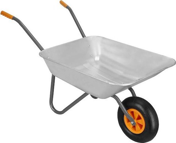 Springos Taczka ogrodowa stal ocynkowana 65 L UNIWERSALNY