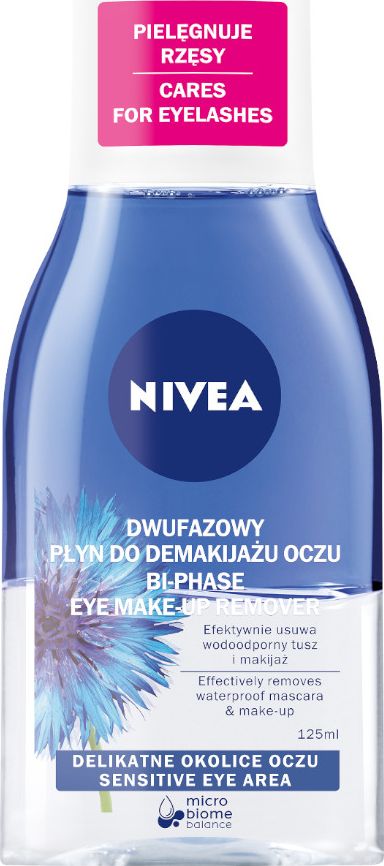 Nivea Płyn dwufazowy do demakijażu oczu 125ml