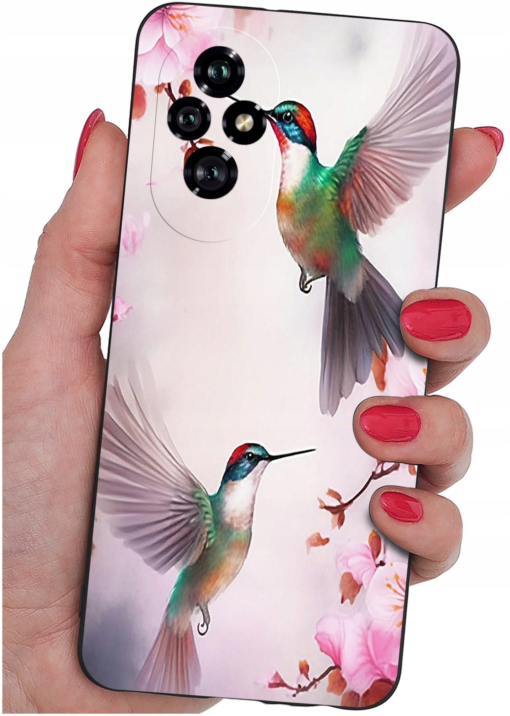 ETUI do Honor 200 5G | WZORY | SILIKONOWE MATT CASE + SZKŁO 9H