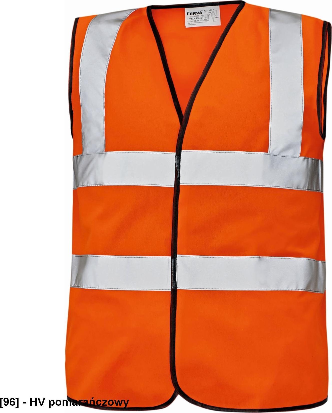 CERVA LYNX PLUS - kamizelka - HV żółty 3XL