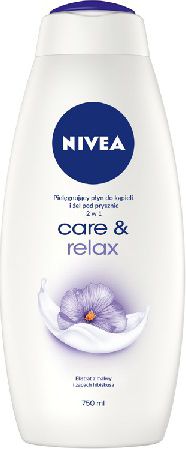 Nivea Bath Care Płyn do kąpieli i żel pod prysznic 2w1 Care & Relax 750ml