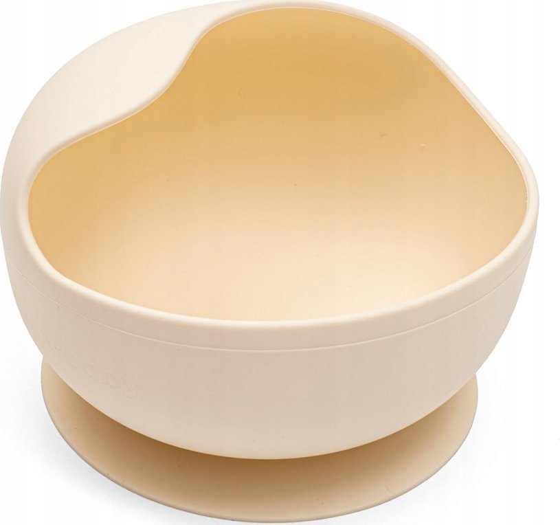 NB MISKA SILIKONOWA Z PRZYSSAWKĄ BEŻOWA 8596164164686