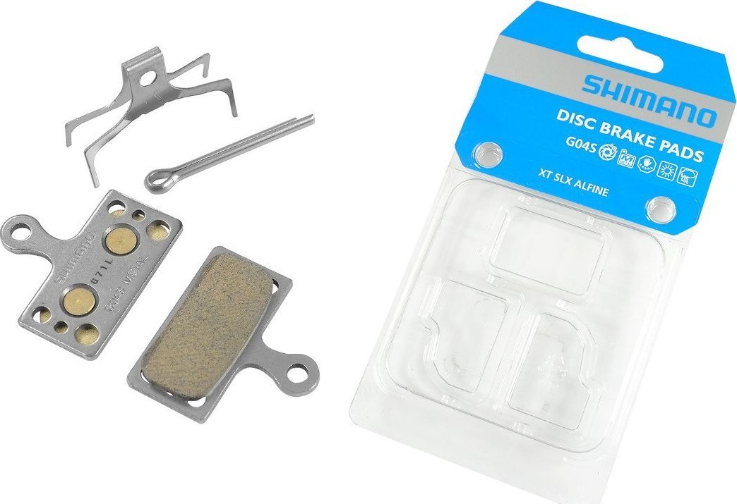 Shimano Okładziny hamulca tarczowego Shimano G04S metaliczne Y8MY98010 Uniwersalny