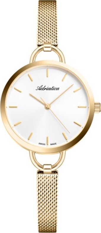 Zegarek Adriatica Zegarek damski Adriatica A3794.1113Q złoty