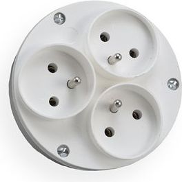 Elgotech Rozgałęźnik wtyczkowy 3-gniazda RO-30