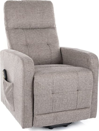 Signal Fotel elektrycznie rozkładany z funkcją pionizowania OTUS II BREGO beżowy