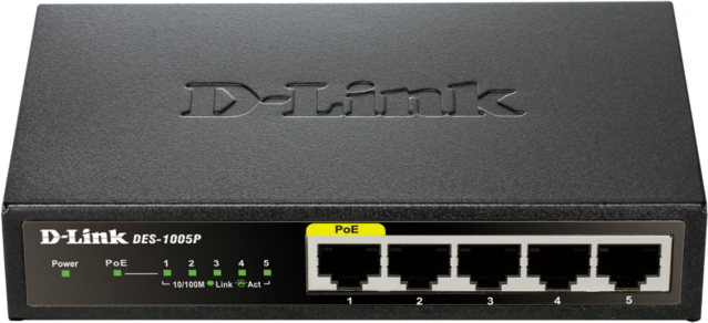 Switch D-Link DES-1005P