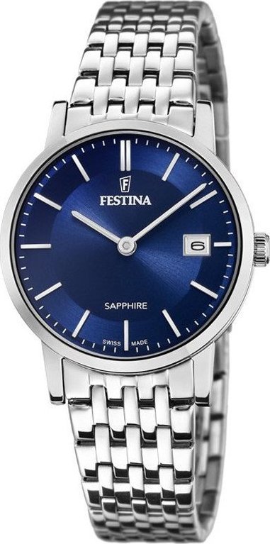 Zegarek Festina Zegarek damski Festina F20019-2 srebrny