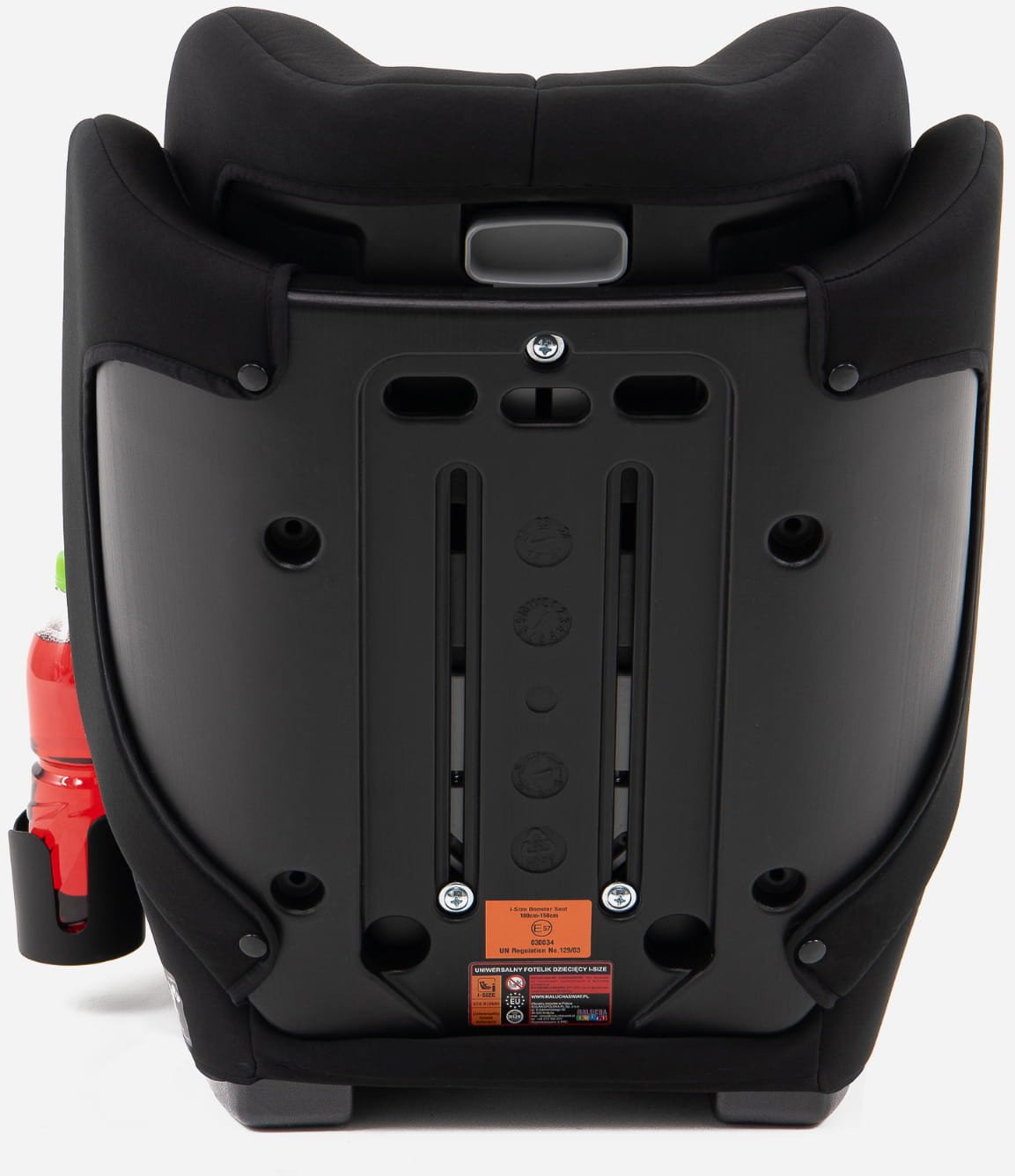 Fotelik samochodowy Monroe FOTELIK SAMOCHODOWY MODEL LEONARDO Czarny-Zielony Pikowany R129 100-150 CM