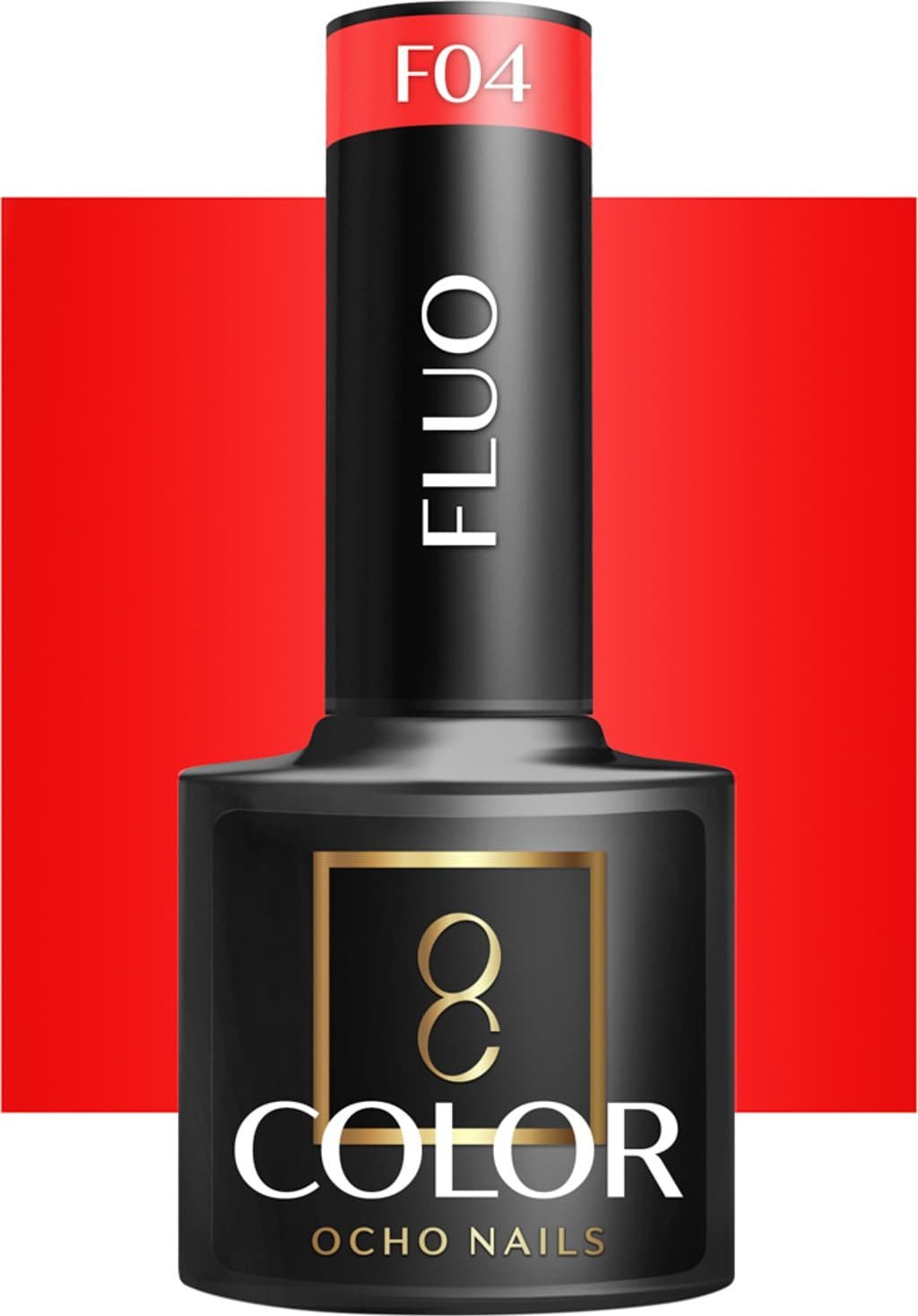 Activeshop OCHO NAILS Lakier hybrydowy fluo F04 -5 g