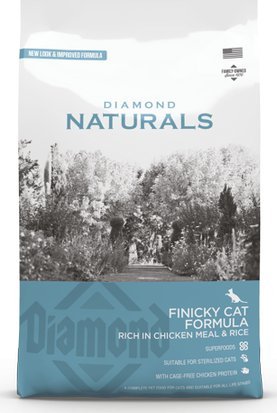 DIAMOND PET FOODS Diamond Naturals Finicky Cat 7,5 kg. Kurczak i ryż dla kociąt i wybrednych kotów dorosłych. sztuka