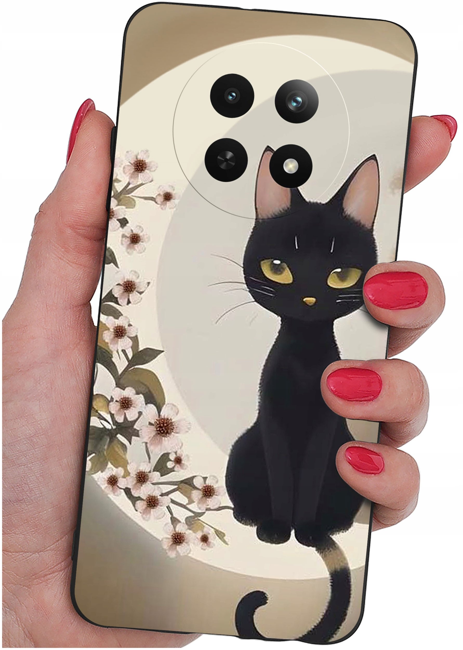 Etui do Realme 12 5G | 12x 5G WZORY |SILIKONOWE MATT CASE + SZKŁO 9H