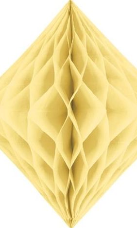 Diament bibułowy, kremowy, 30cm uniwersalny