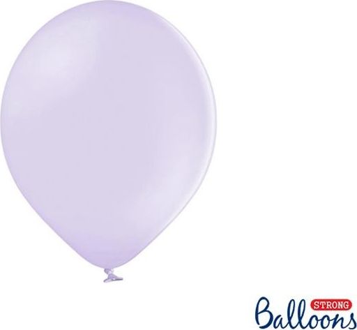 Party Deco Balony lateksowe, pastelowy jasny liliowy, 27 cm, 10 szt. uniwersalny