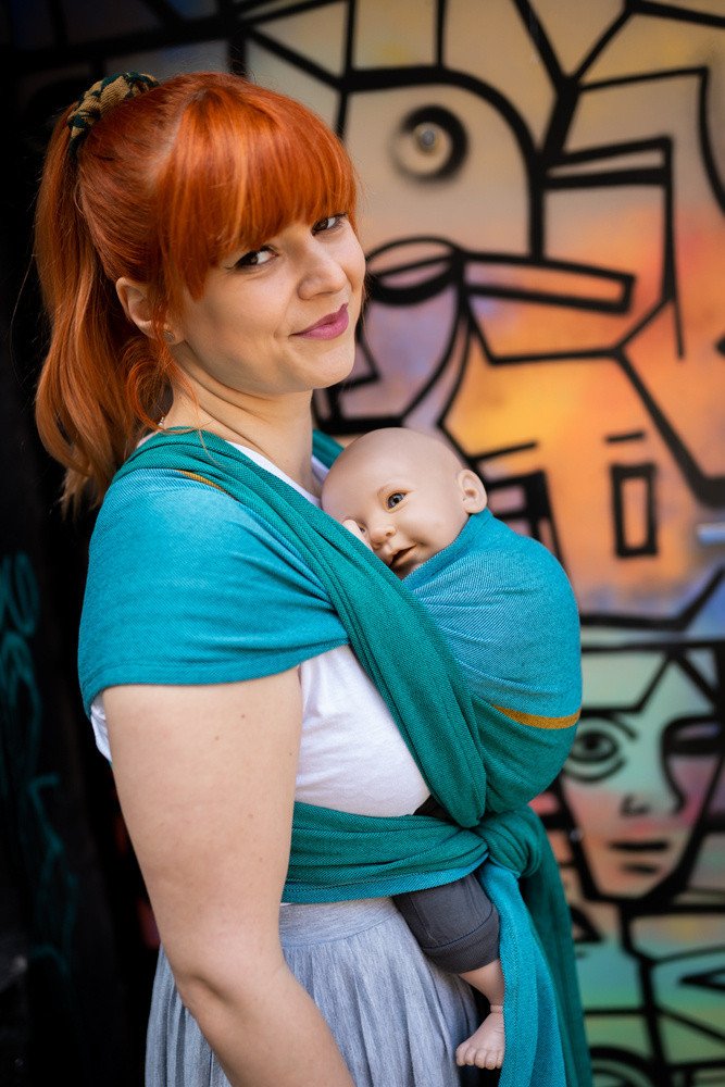 Chusta tkana Kenhuru Sling - Agat 6 (4.6 m.)