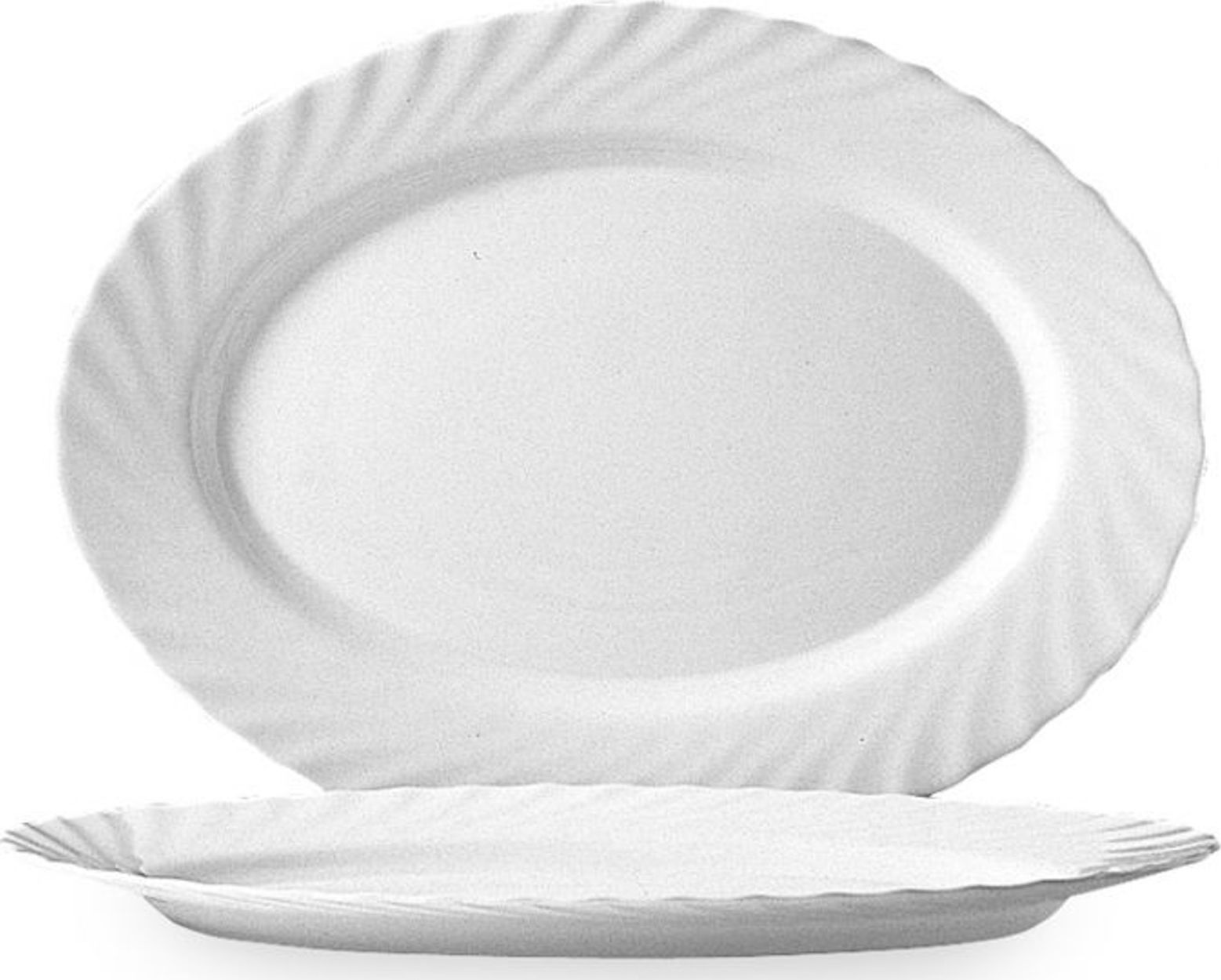 Arcoroc Półmisek owalny Arcoroc TRIANON 290x214x22mm zestaw 4szt - Arcoroc D6891 Półmisek owalny Arcoroc TRIANON 290x214x22mm zestaw 4szt - Arcoroc D6