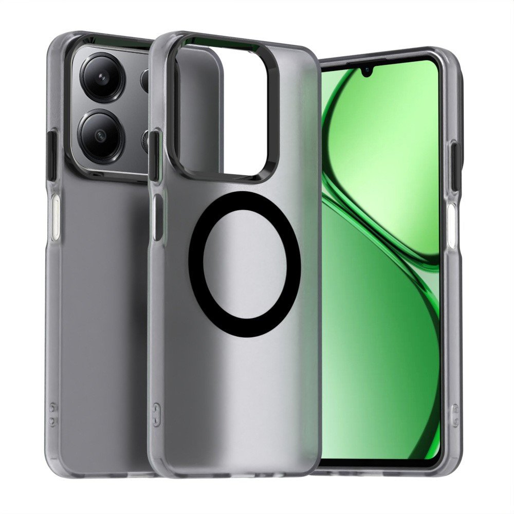 Etui matowe Supero Candycase Magsafe do Xiaomi Redmi 13 4G, czarne