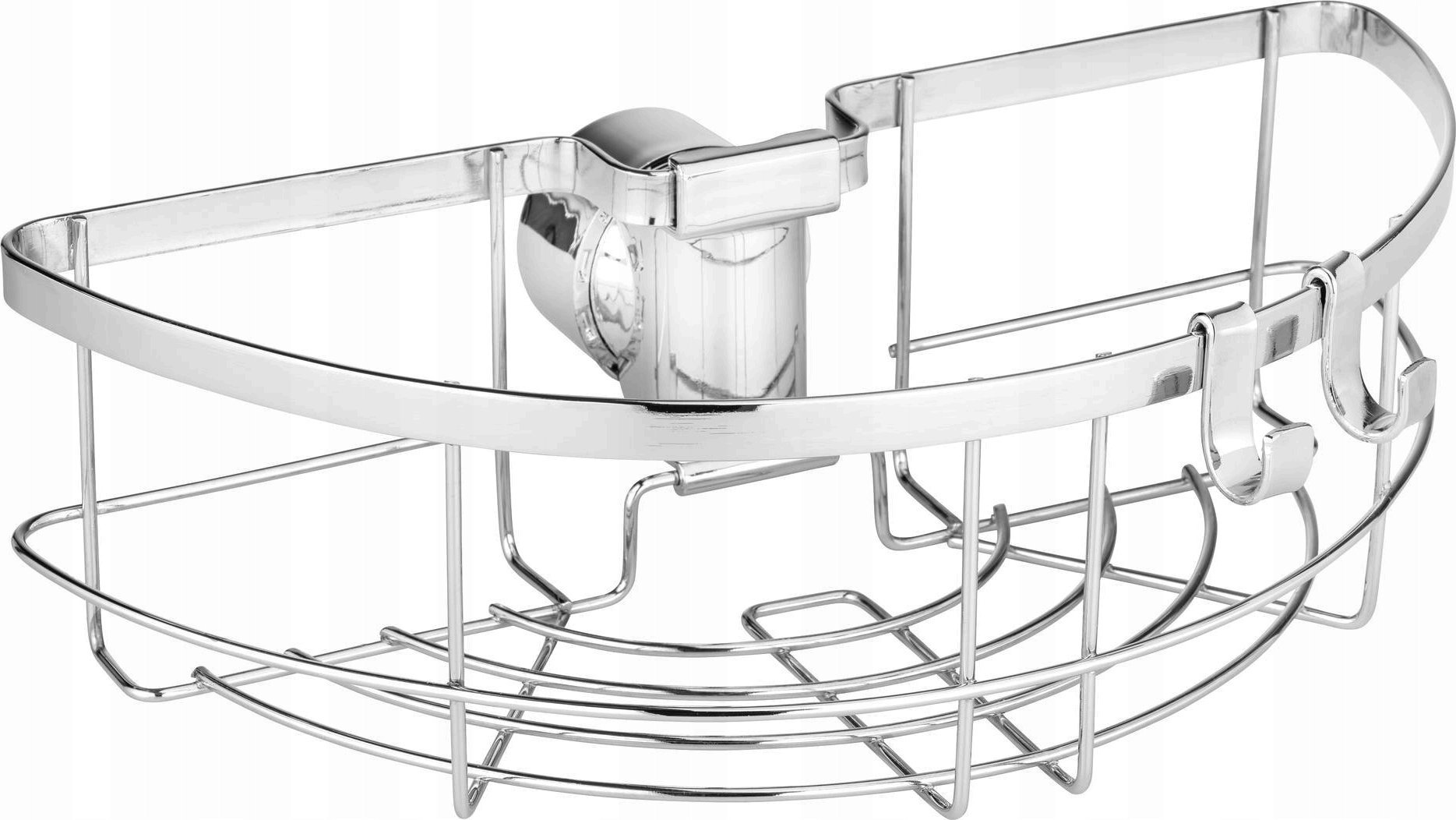 Koszyk prysznicowy Wenko Półka prysznicowa na drążek, Floresta Round, WENKO