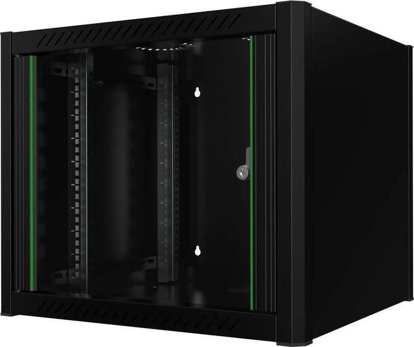 Obudowa serwerowa Lanview Lanview RWM09U56BL stojak 9U Szafa wisząca Czarny
